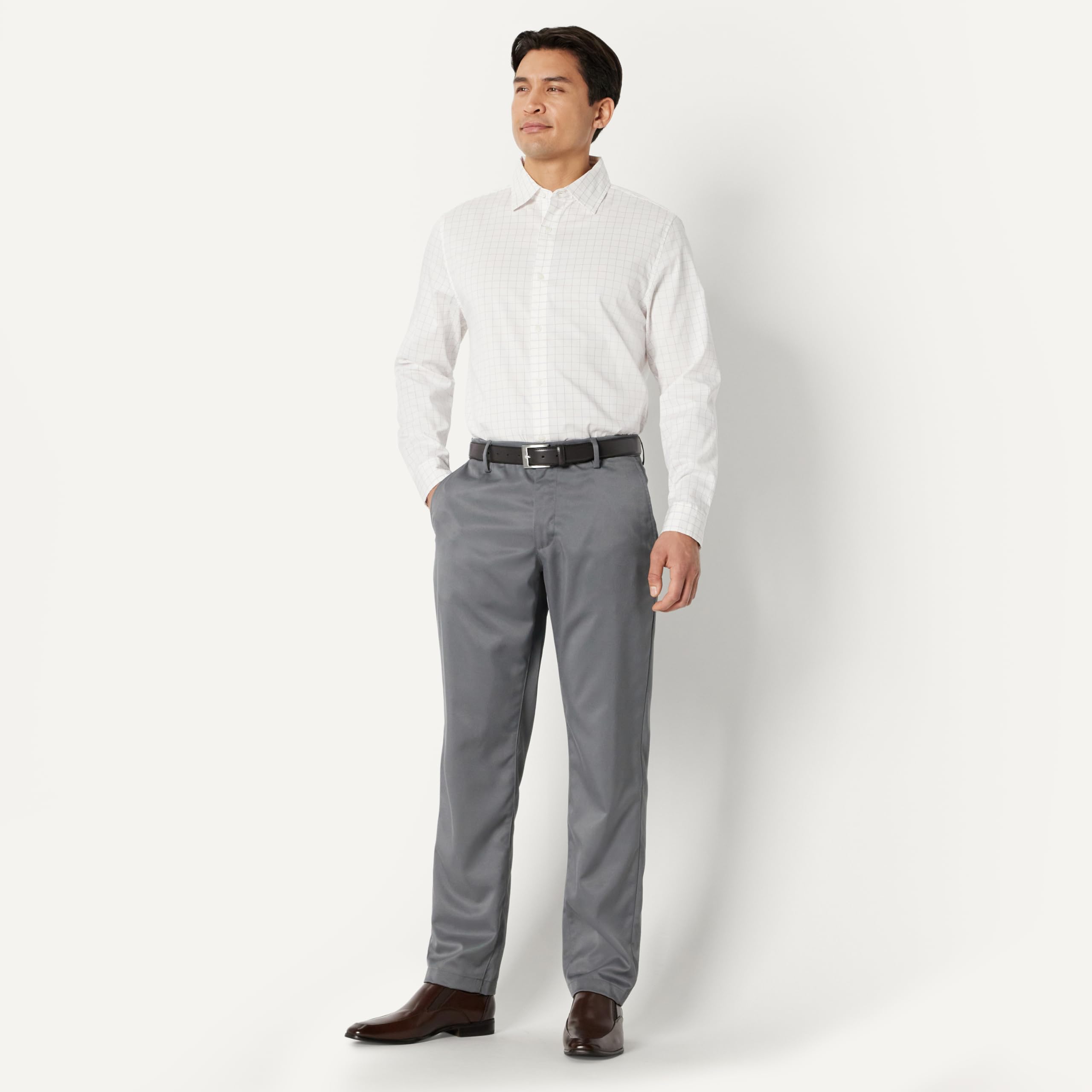 Amazon Essentials Mocasines con Puntera de Delantal Elástica Hombre