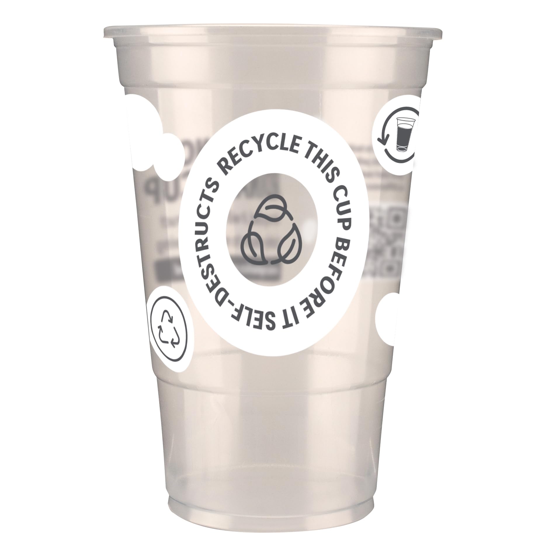 AIOS Biodegradeable Self Destruct Bio Pint Cup Pint-to-Brim 568ml (1000)