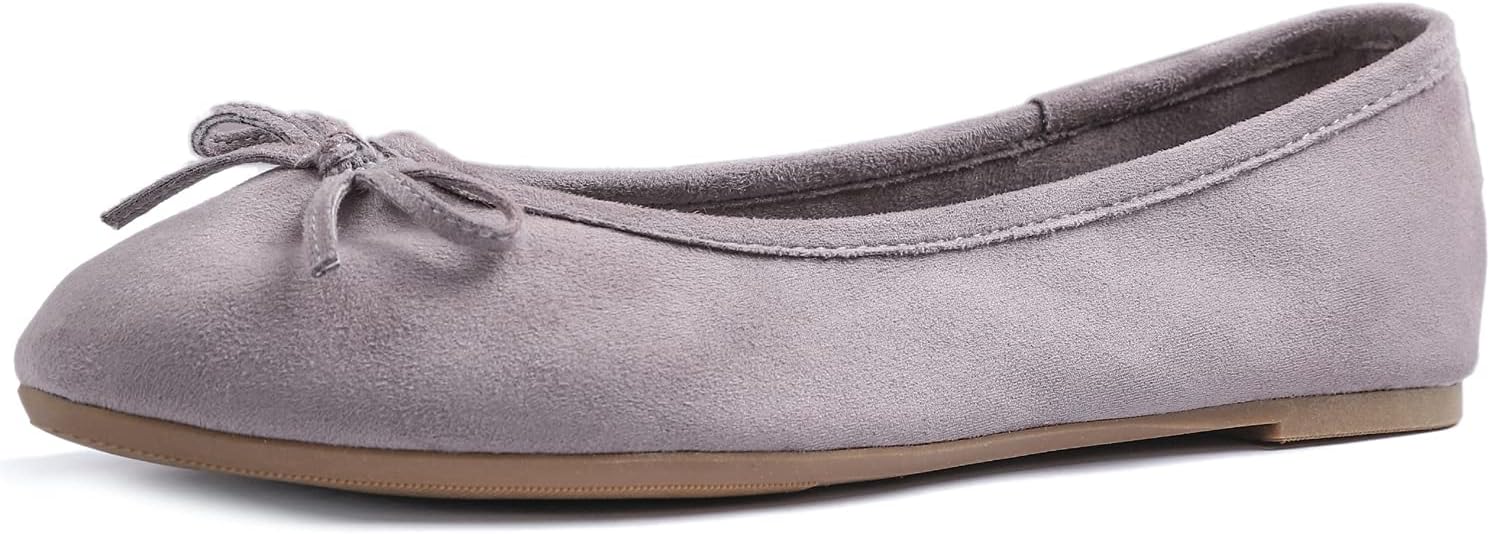 Light Grey Faux Suede