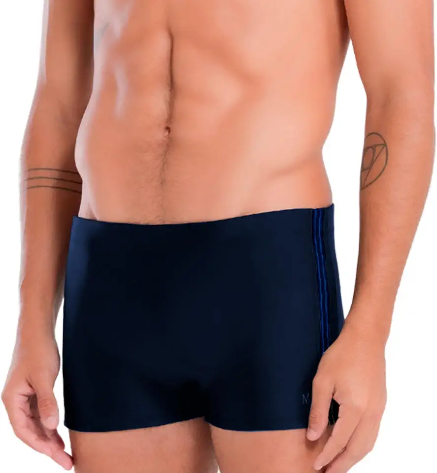Sunga Boxer Natação Masculina Mash Cordão Ajustável Praia Verão Uv 50+
