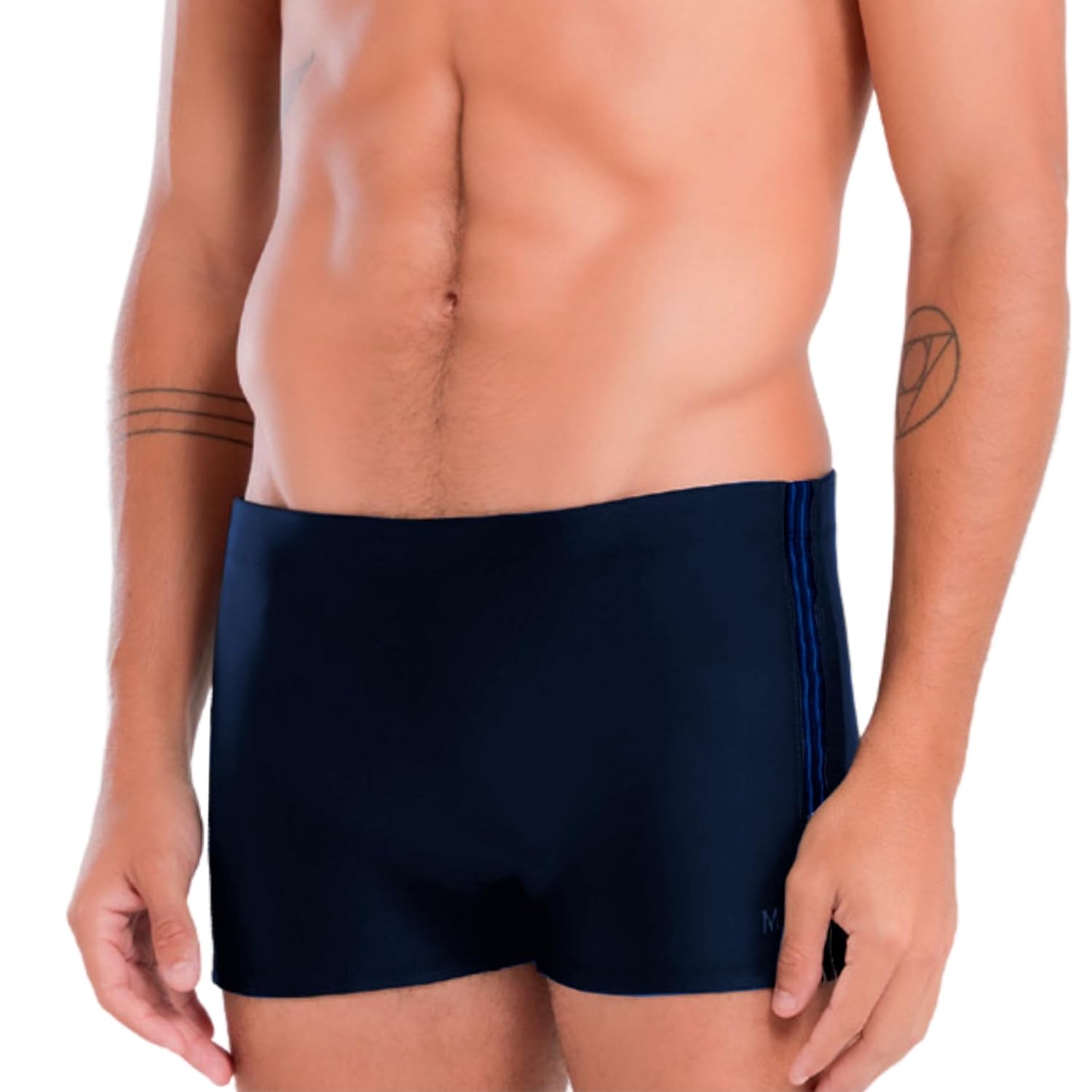 Sunga Boxer Natação Masculina Mash Cordão Ajustável Praia Verão Uv 50+
