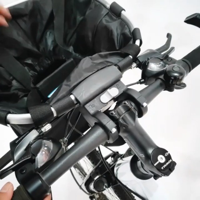 CASESHIP Bike Basket Foldable Bicycle Front Basket Quick Release Easy to Install Detachable Handlebar Cycling Bag Multi… - Image 7