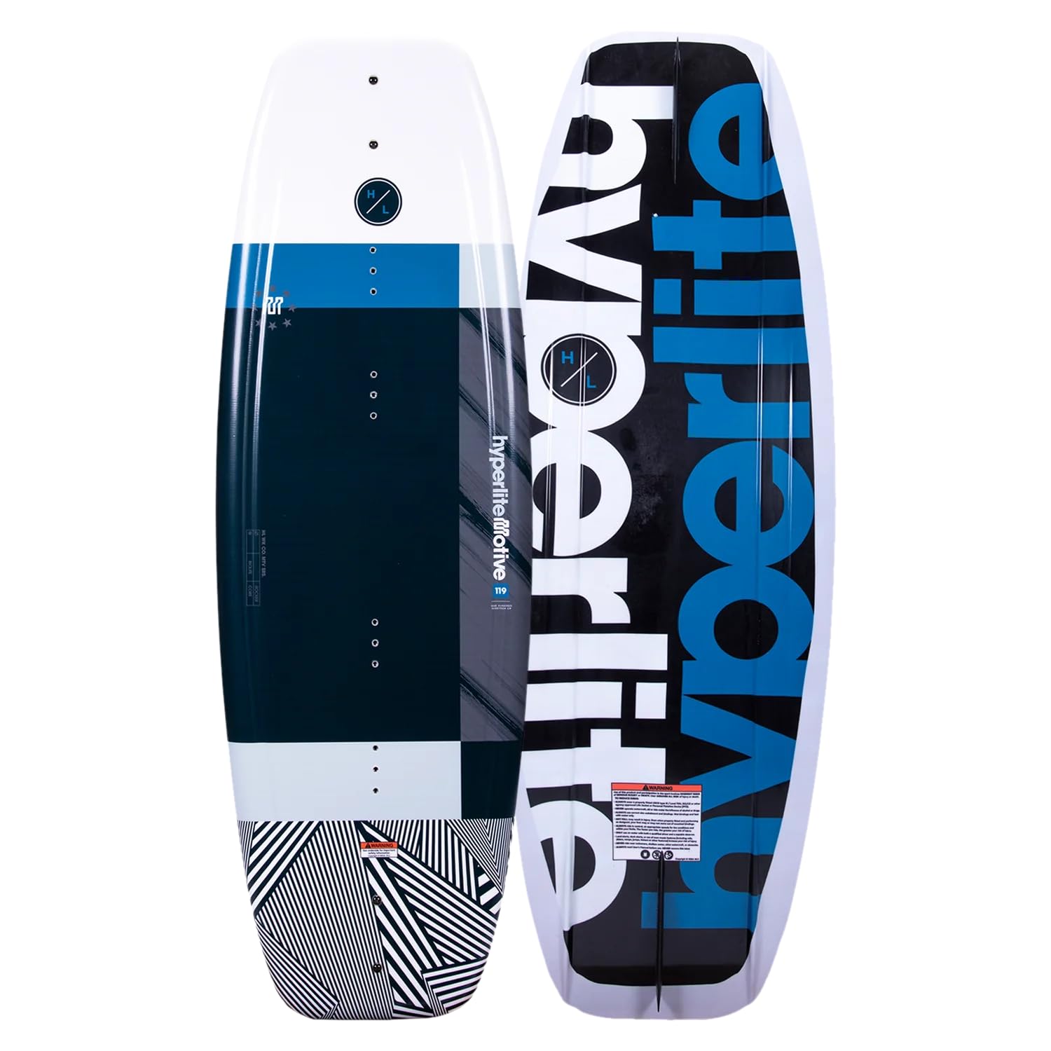 Hyperlite Motive Kids Wakeboard Black/Blue 119cm