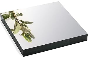 Suwimut Square Mirror Candle Plate: Enhance Your Décor and Lighting