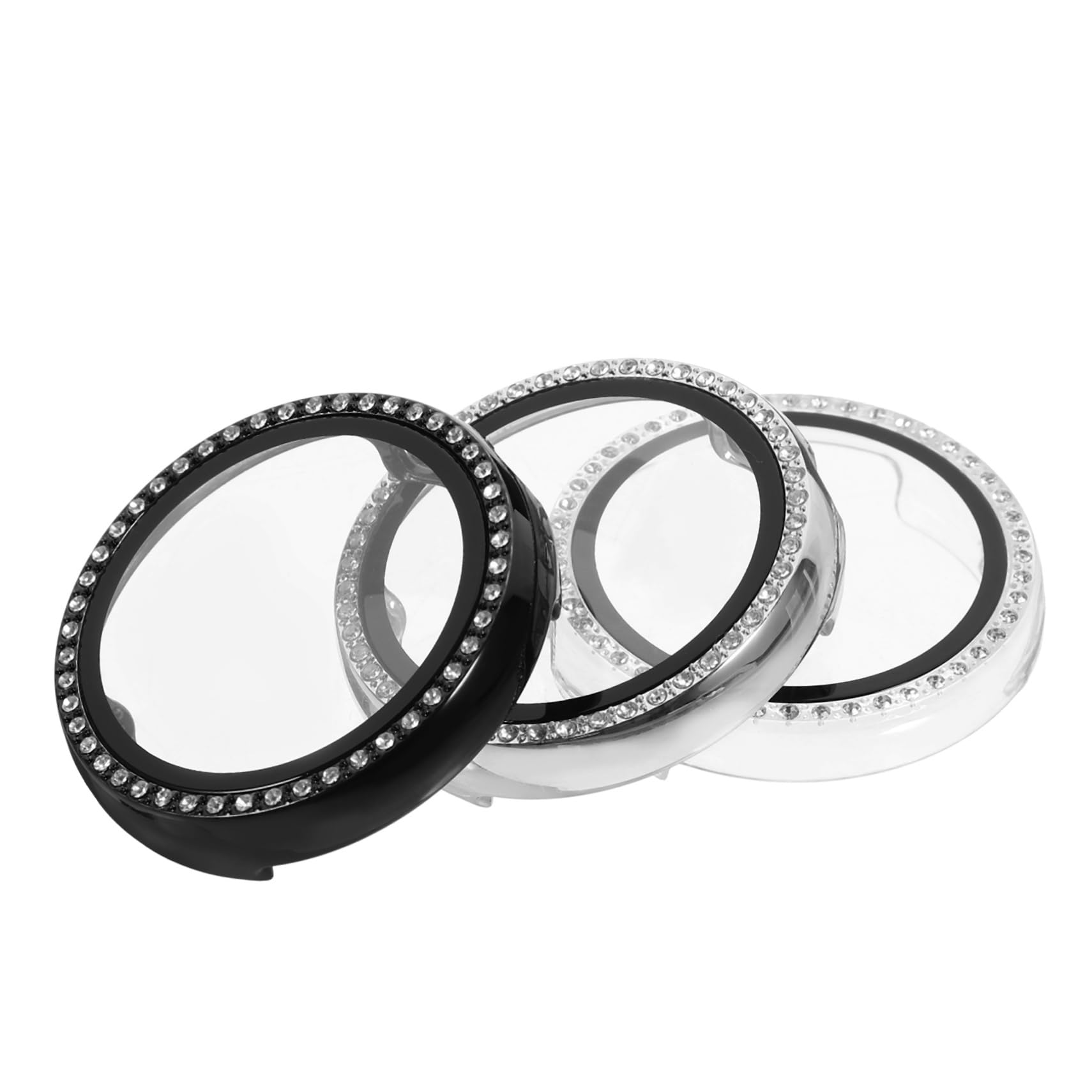 15pièces Écran pour Montre Connectée Watch Coque Anti-Rayures Transparent Et Complète pour Éviter Les Chocs Rayures