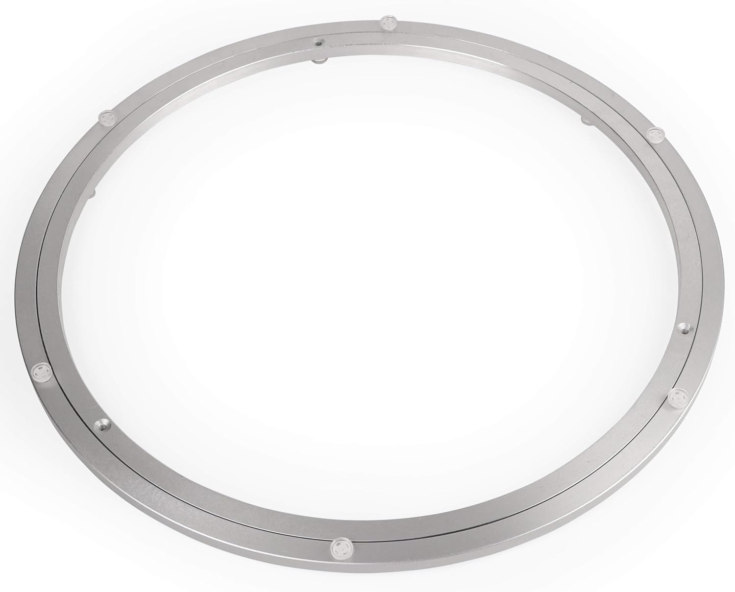 20 Inch Lazy Susan Aluminum Alloy Rotating Turntable Bearing, Non - Slip Metal Bearing Swivel Plate Hardware for Dining and Workbench,440 Pounds Capacity