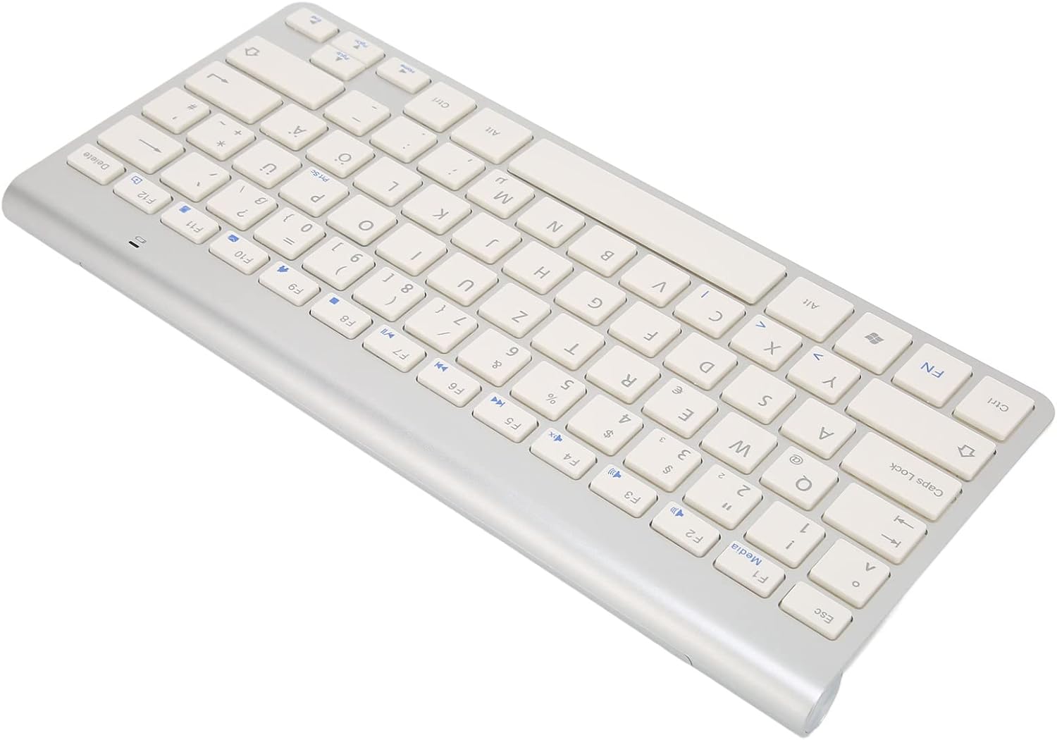 Wireless Bilingual Keyboard, UltraSlim Bluetooth Keyboard
