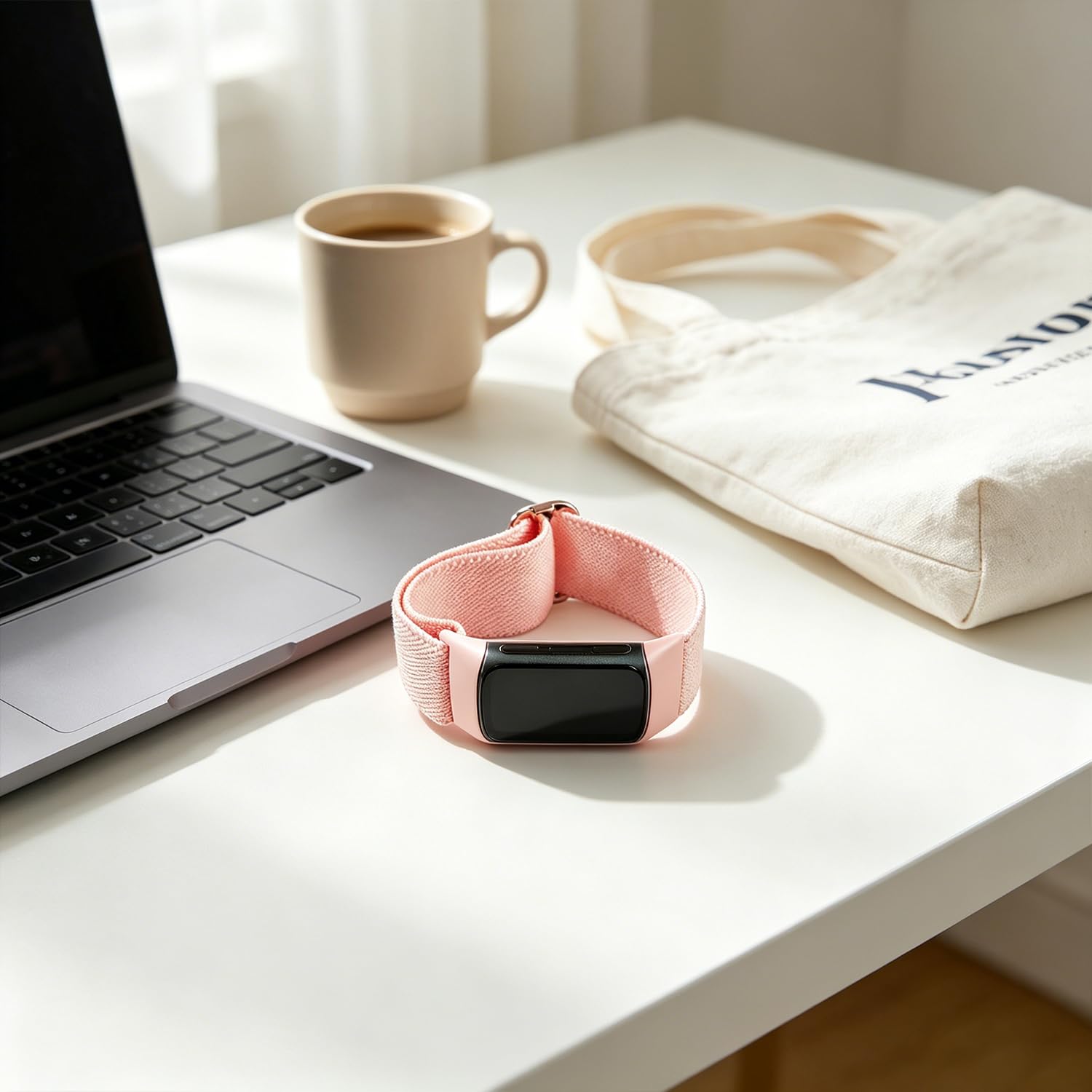 Elastyczne Nylonowe Pasek Dotyczy Fitbit Charge 6 Miękki nylonowy Sportowe Pasek,kompatybilny Fitbit Charge 5 Unisex