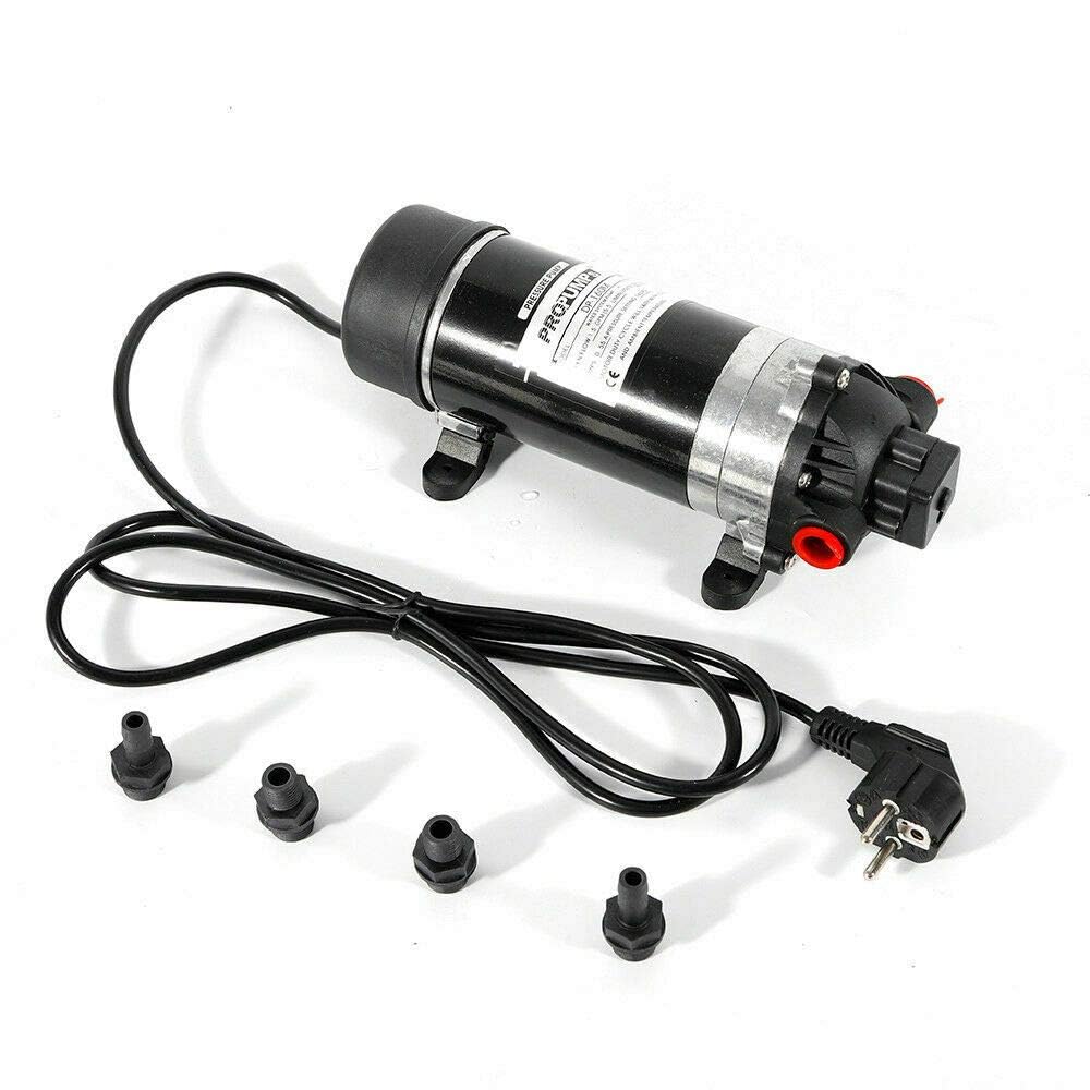 Pompe de surpression Pompe à eau Pompe à membrane Pompe haute pression Arrosage Pompes 80-90 Psi Auto-apprêt : 0,5-1 m