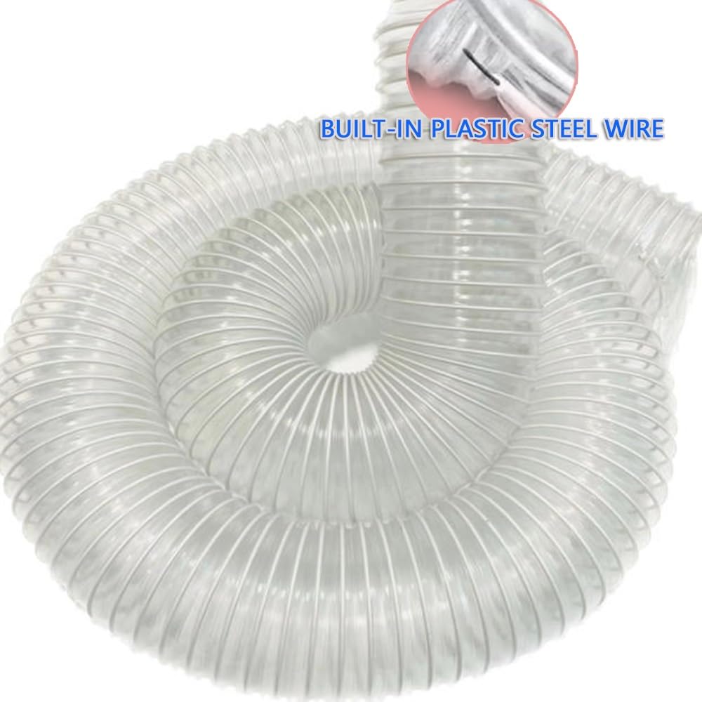 Tubo flessibile della raccolta del fumo del PVC del tubo flessibile della raccolta di polveri per i collettori di polveri e gli aspirapolvere del negozio