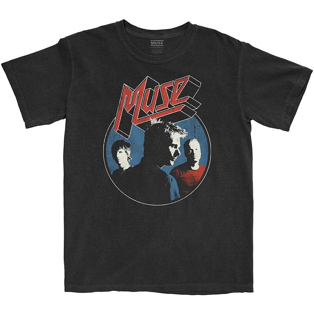 Muse T Shirt Get Down Bodysuit Band Logo Official Mens Black L