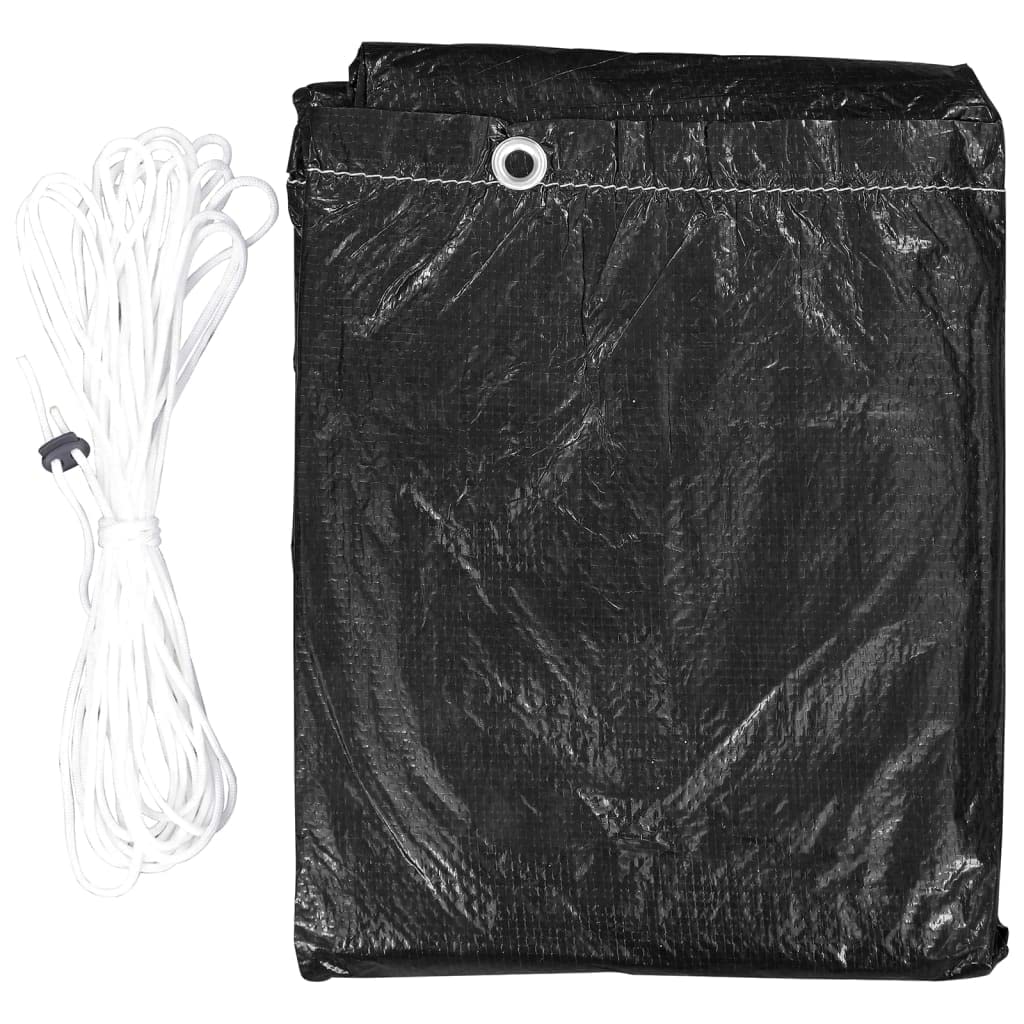 SKM Housses de balancelle 2 pcs 6 œillets 135x105x175 cm