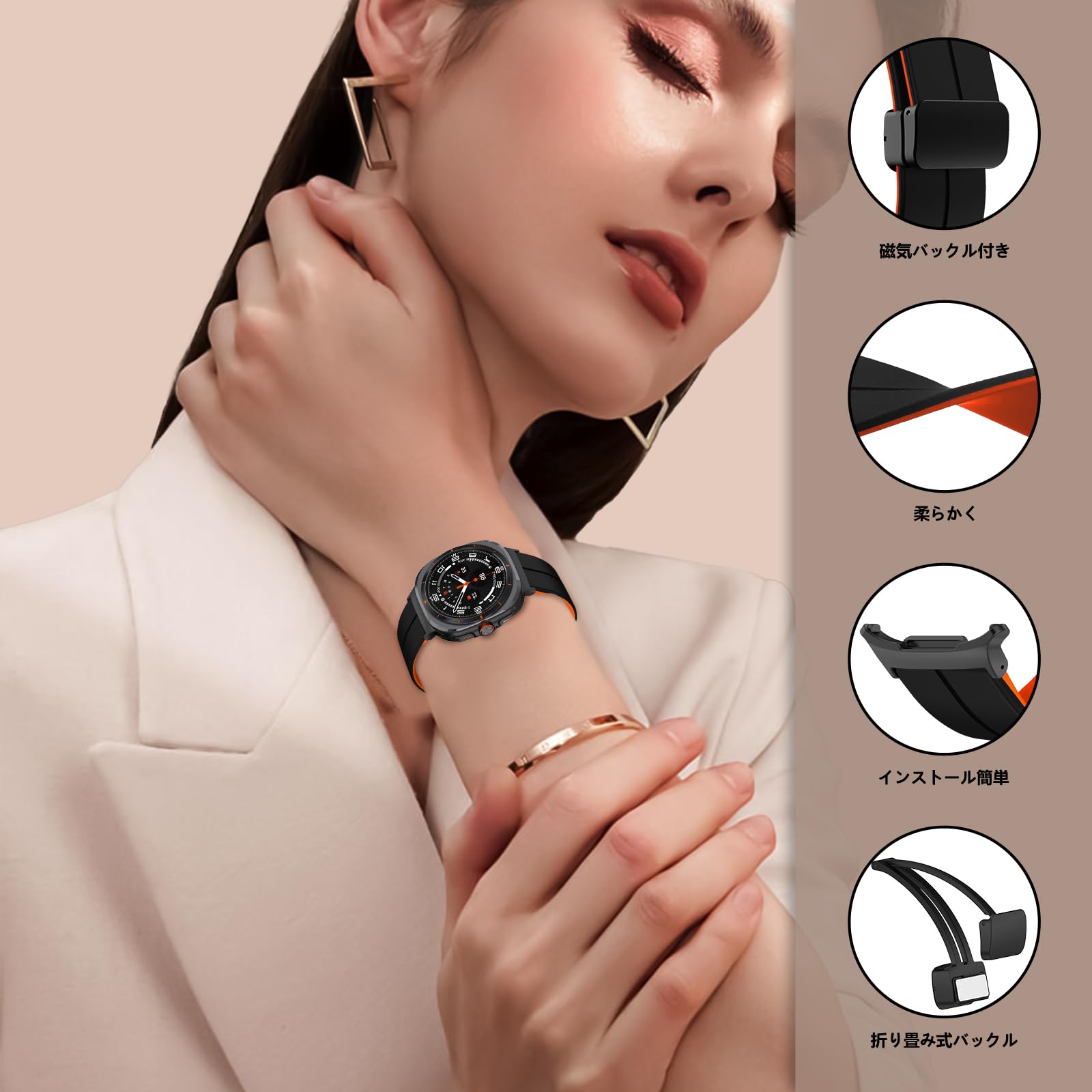 Amazon.co.jp: [ReHowy] バンド Samsung Galaxy Watch Ultra