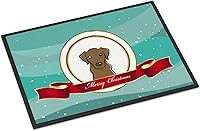 Vista 117 de Caroline's Treasures BB1449JMAT - Tapete de bienvenida de carlino negro, 24 x 36 pulgadas, tapete azul para puerta delantera, para interiores