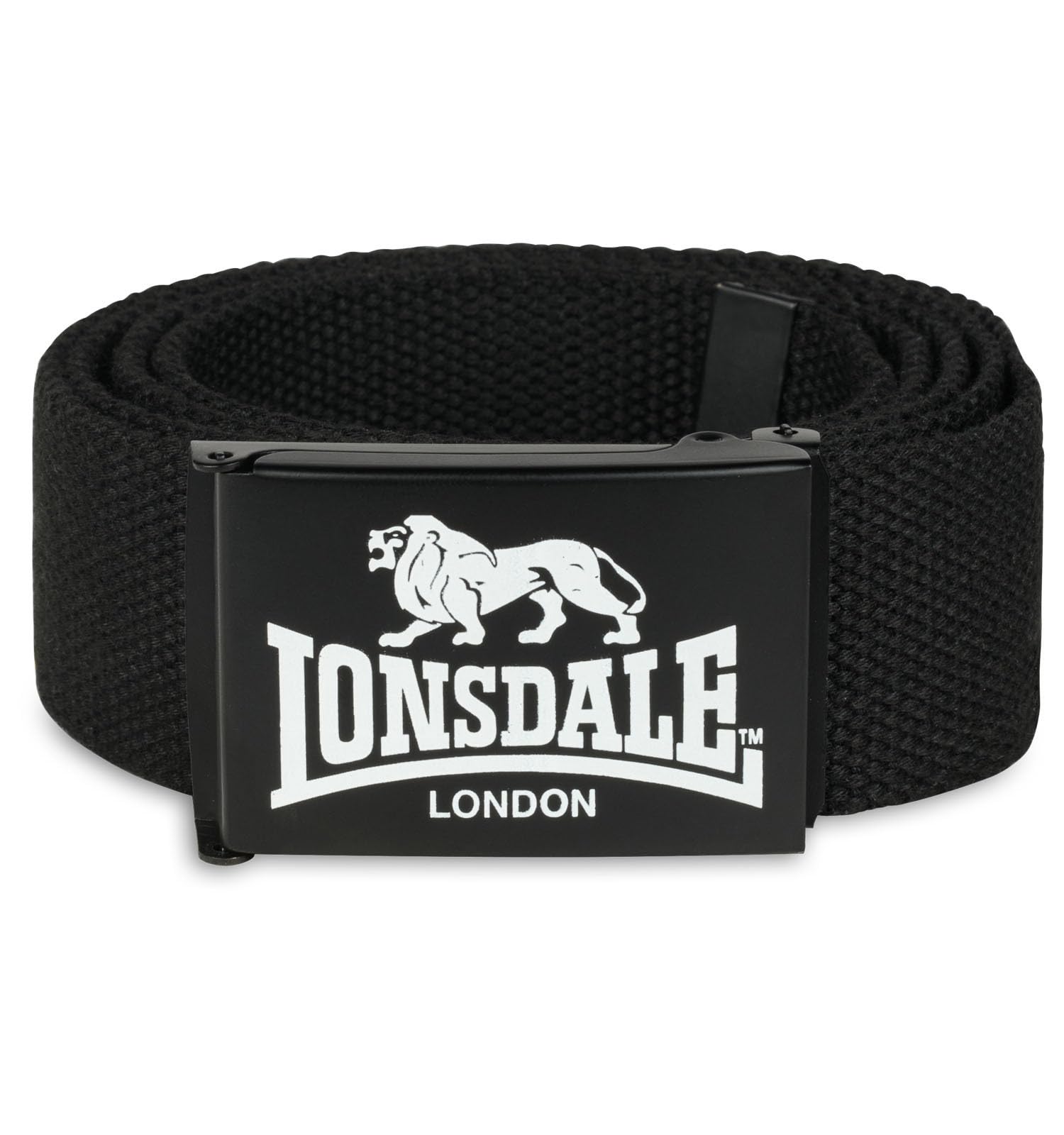 Lonsdale Unisex Gürtel Starbotton Belt, Black, 130 cm