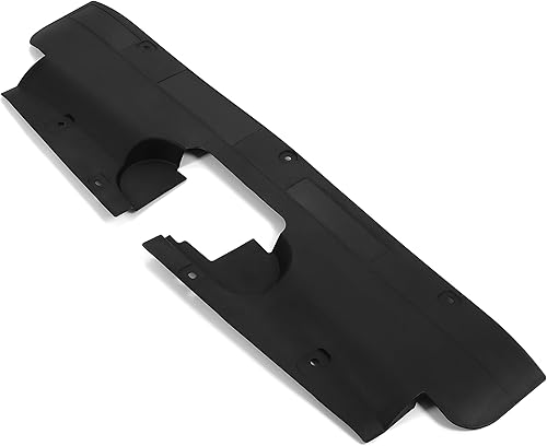 HECASA Cubierta de deflector de aire superior del radiador compatible con Chevy Chevrolet Silverado 2003-2007GMC Sierra 1500 2500HD 3500 repuesto