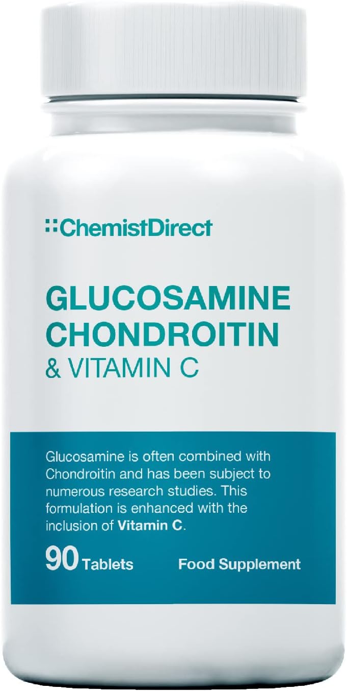Chemist Direct Glucosamine, Chondroitin & Vitamin C 90 Tablets BigaMart