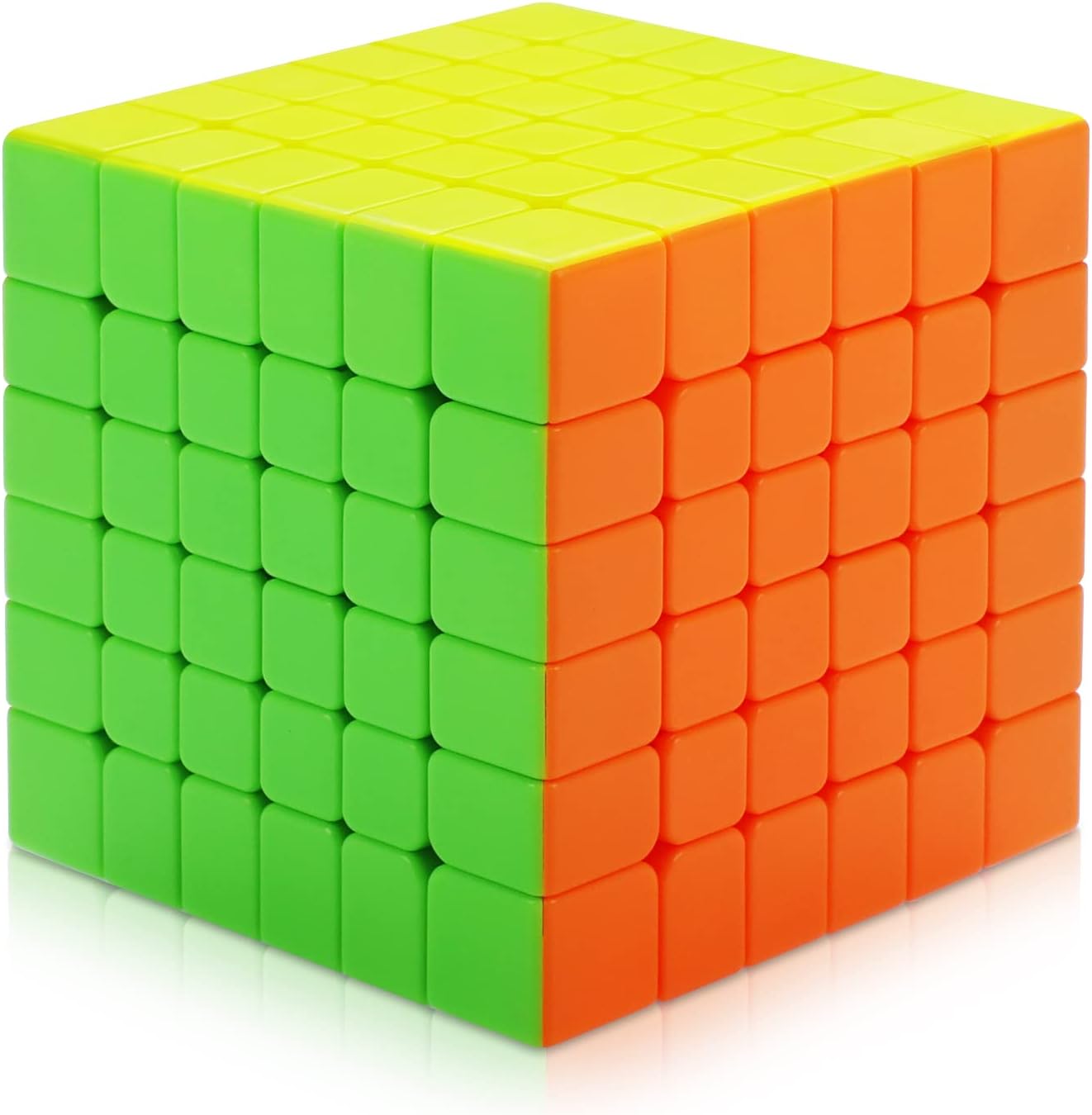 Coolzon Speed Cube 6x6 Stickerless, Smooth Magic Cube 6x6x6 Speed