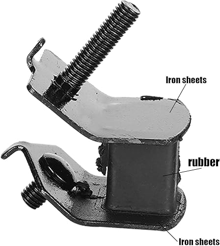 Miniatura 4 de Hapivida 4 soportes aisladores antivibración, generadores de gasolina, pies amortiguadores, almohadillas de cojín antivibración para generador de