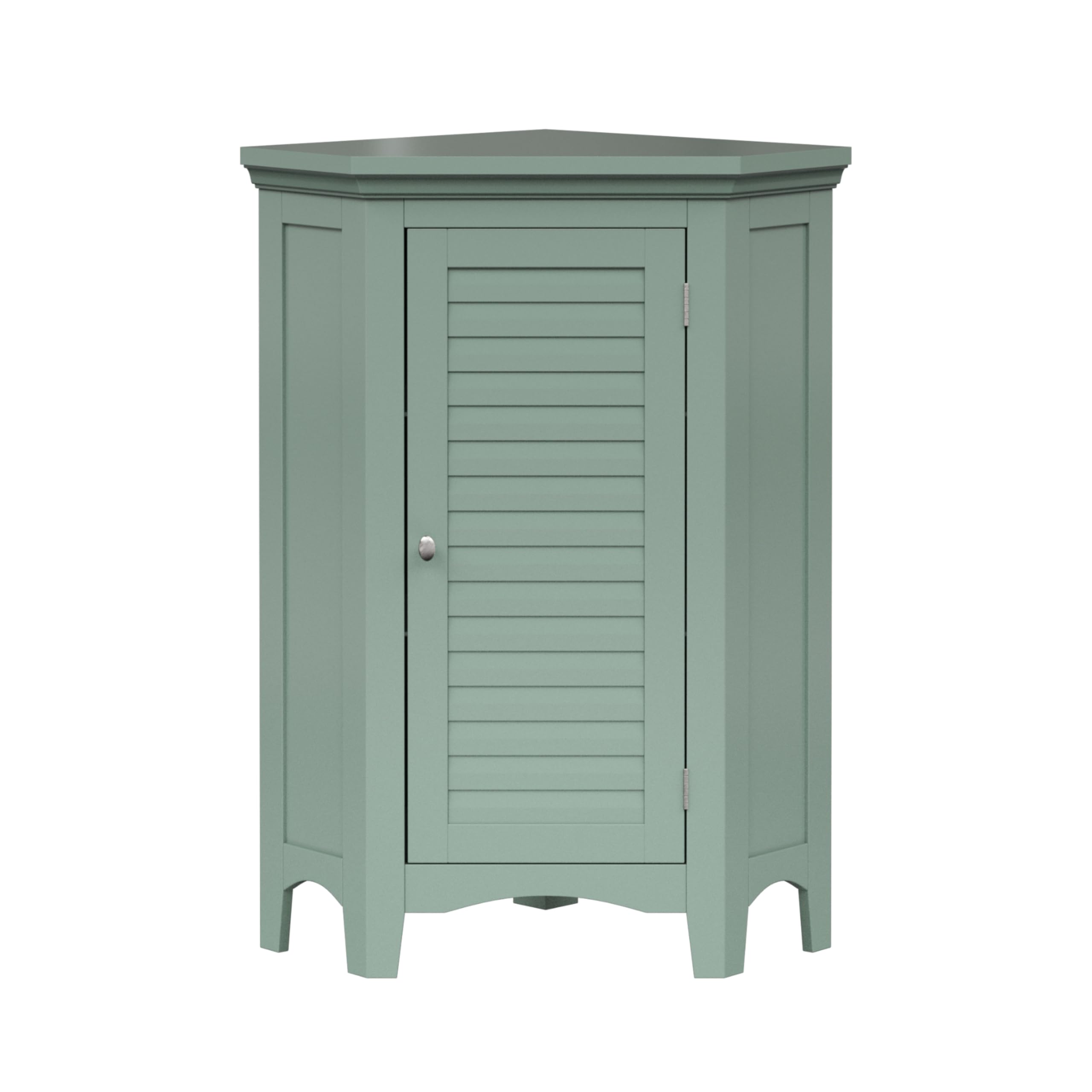 Teamson Home Glancy Eck-Standschrank, Salbeigrün