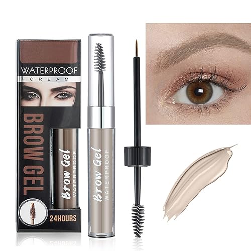 Miniatura 1 de Gel para cejas, gel impermeable para cejas de larga duración, color de cejas, maquillaje líquido altamente tintado para cejas, resistente al sudor,