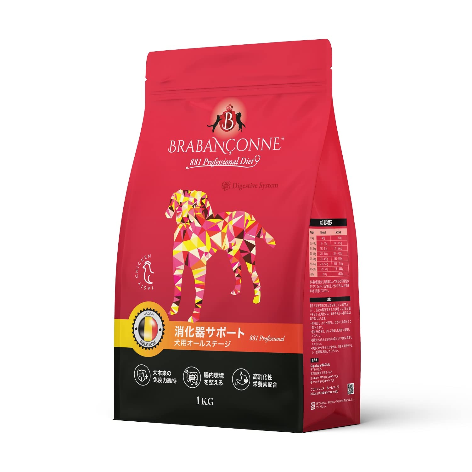 BRABANCONNE 消化器サポート犬用オールステージ 1kg Amazon.co.jp: ブラバンソンヌ 消化器サポート 犬用 ドッグフード