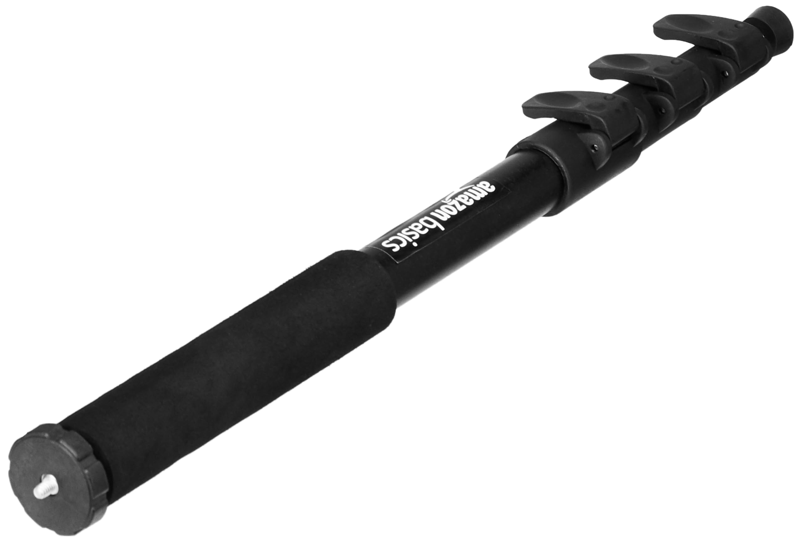 Amazon Basics Heavy Duty Professional Monopod | Upto 4Kg Load | Dual Mount Thread Adapter (1/4inch and 3/8inch) | ‎Camcorder, Camera, Smartphone | Operating Height -155 cms (Black) (B0CWYWYJTT) Amazon Price History, Amazon Price Tracker