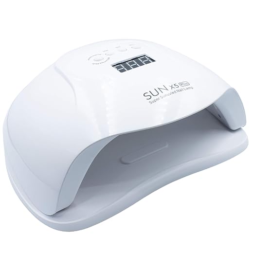 Cabine Led/uv Sun X 5 Plus 80w Bivolt Sun Secagem Unhas de Gel Acrigel