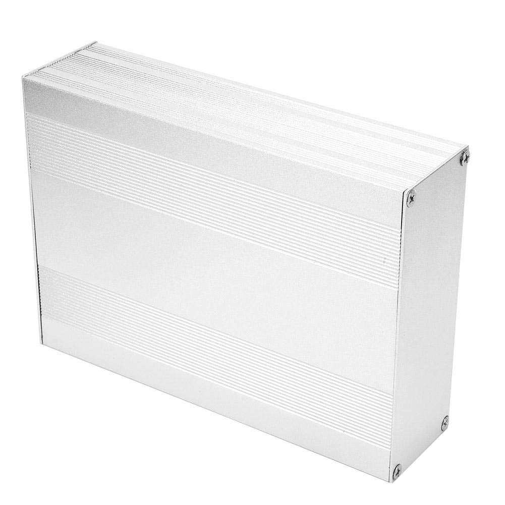 Aluminium Projektbox, Aluminiumgehäuse PCB Instrumentenkühlbox Elektronisches Projektgehäuse 54 * 145 * 200mm, für elektronische Produkte
