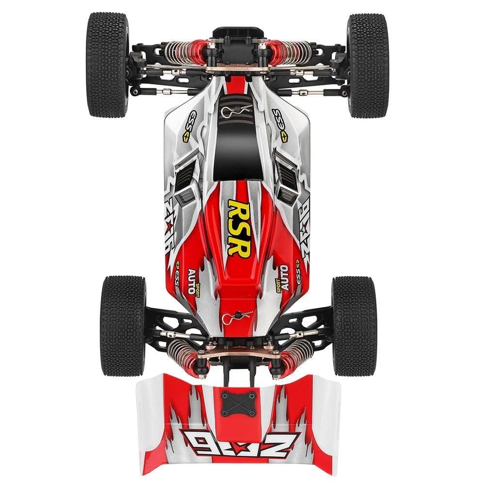 Goolsky XKS 144001 Ferngesteuertes Auto, 60 km/h, hohe Geschwindigkeit, 1/14, 2,4 GHz, Buggy, 4 WD RC Rennwagen, Geländewagen, RTR (grün)