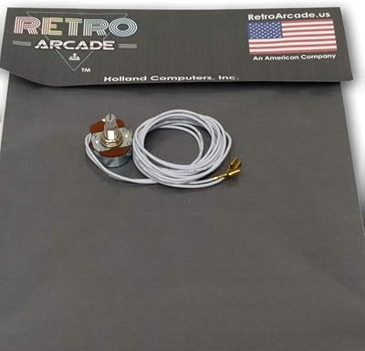 Solderless 25-Ohm 3-Watt Rheostat Kit - Pre-Wired for Jamma or MAME Arcade Cabinet Installations - Â±5% Tolerance
