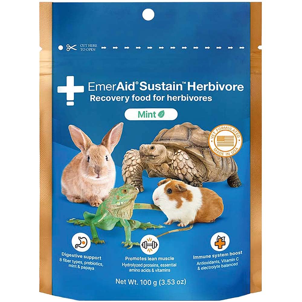 Lafeber Nourriture pour petits animaux Emeraid Menthe et Papaye 100g