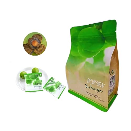 30 días de albaricoque verde fermentado, ciruela, 100% natural, antioxidantes, soporte digestivo, vegano, sin gluten, sin conservantes, 2 bolsas (30