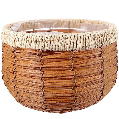 Cache-pot de fleurs d'intérieur pour masquer les pots en plastique - 2