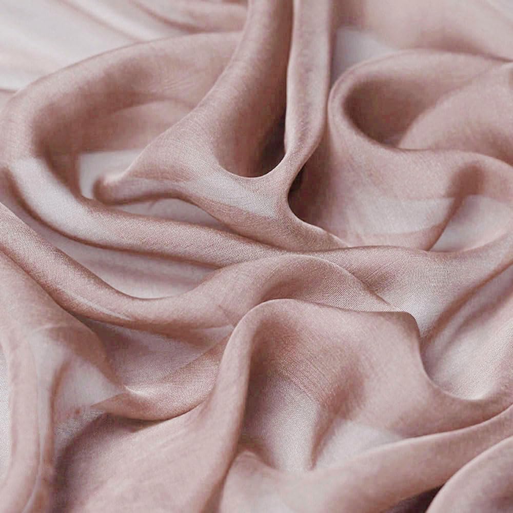 Amazon.com: CISULI Natural Silk Chiffon 5 Momme Width 55" 100% Pure  Mulberry Silk Gauze Fabric Bridal Dress Sewing Material Sale Per Meter  (XY44, Price for 1 Meter) : Arts, Crafts & Sewing