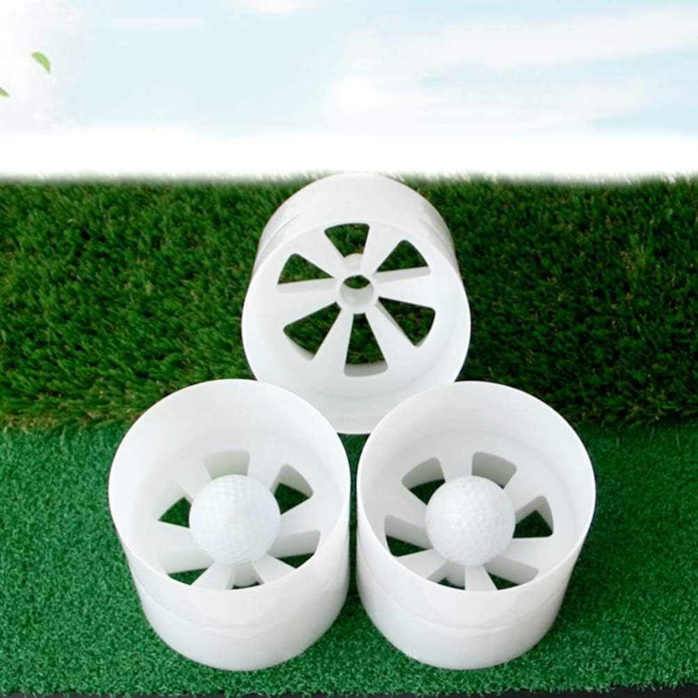FAVOMOTO Golf Putting Cup Practice Hole Cup for Training for Backyard Games and Protection Easy to Use and Add Fun