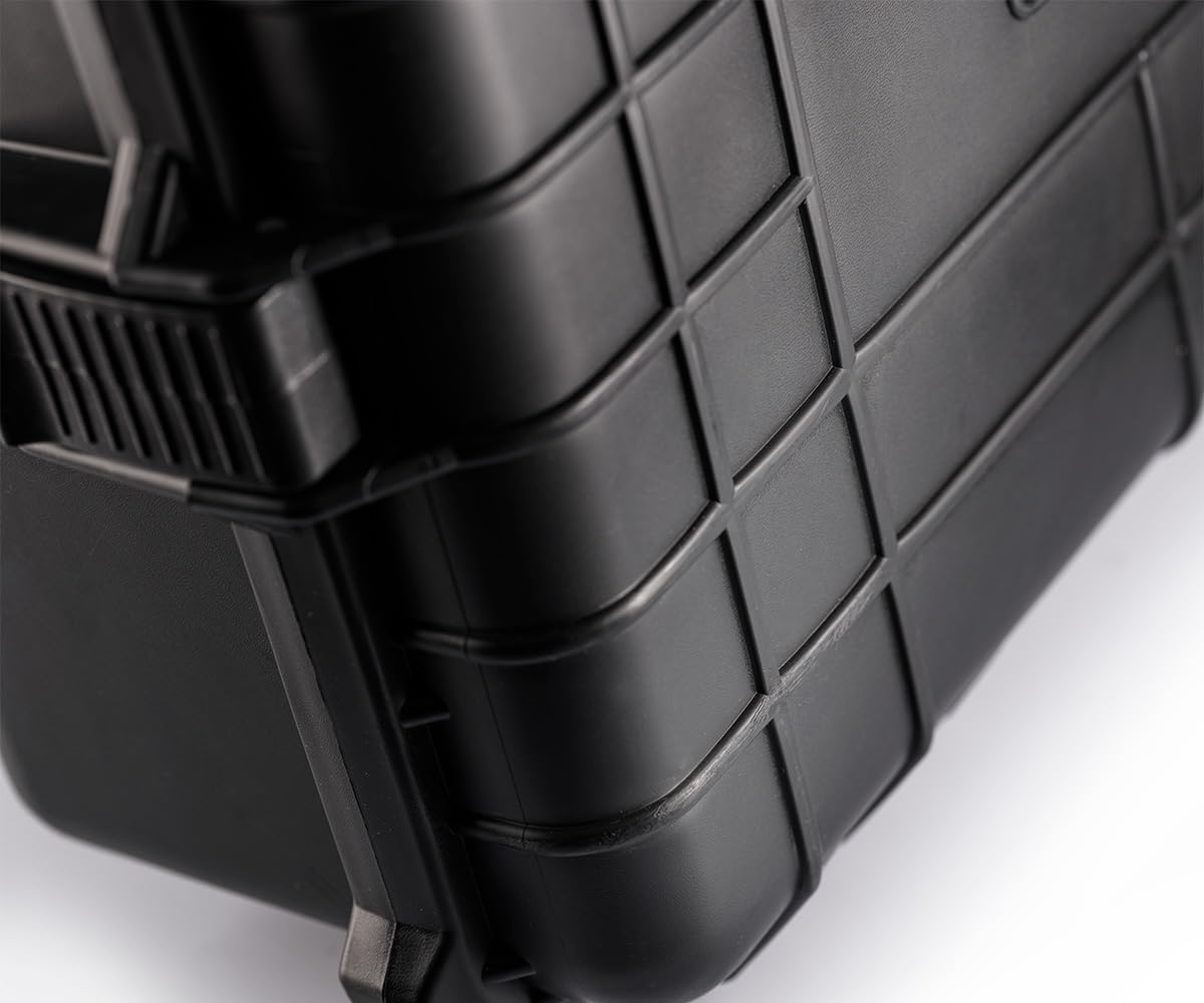 Apollo Case 6060 - Funda protectora de plástico duradero para equipos, absorbe los golpes con diseño delgado, antiarañazos y ligera, ideal para uso diario, Black, Minimalista, plástico duro,