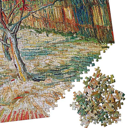 Moruska The Pink Peach Tree By Vincent Van Gogh Puzzle 1000 Piece Art Jigsaw Puzzles For Adults #TOP5
