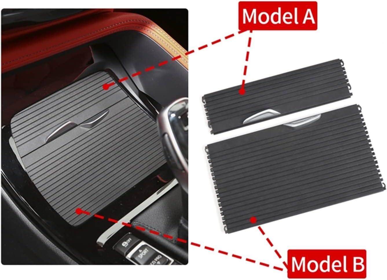 22年のクリスマスの特別な衣装 屋内装飾 車の内側のフロント リアセンターコンソールウォーターカップホルダースライドジッパーローラーカーテンブラインドカバーと互換性 Bmw X1 X2 F48 F49 F39 自動車 Reef Org Sa