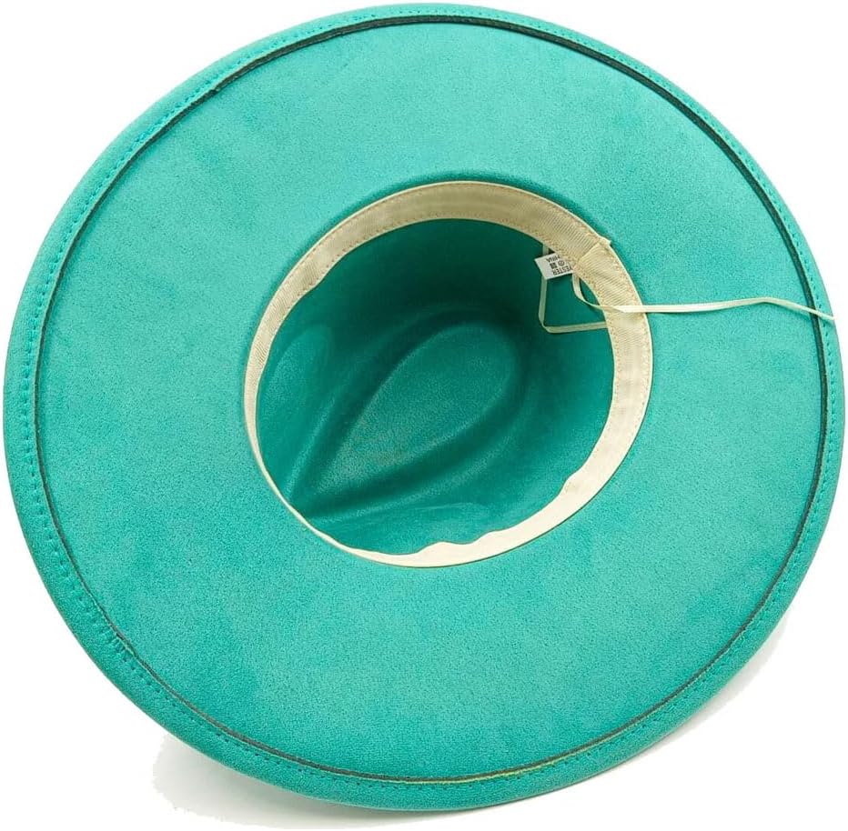 Fedoras Hat Brim Feather Accessories Wide Brim Jazz Hat Men and Women Panama Hat Sombrero 23 M55-58cm