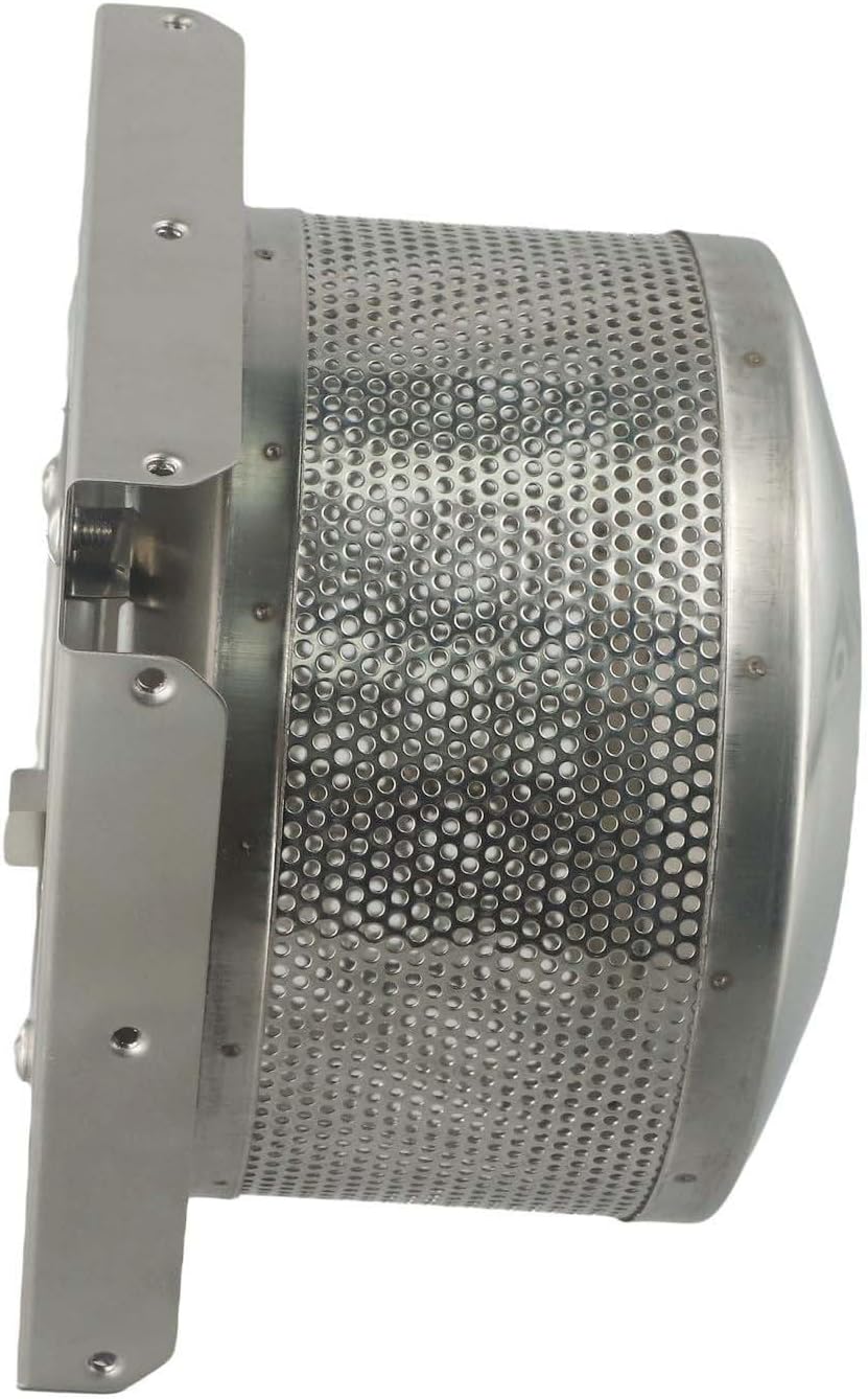 Patio Heater Burning Net Emitter Screen and Base Replacement for 4-Sided Pyramid Patio Heaters(10cm)