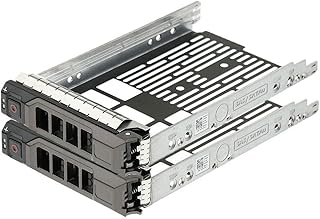 SZMYX 2pcs 3.5" 0F238F SAS SATA SATAu Hard Drive Caddy Tray Compatible with DELL PowerEdge R710 R610 R515 R510 R415 R410 R320 R310 T710 T610 0F238F F238F X968D 0X968D G302D 0G302D