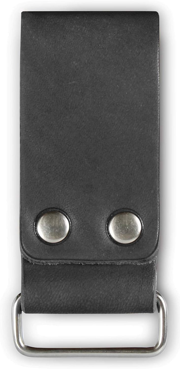 American Bench Craft Tool Belt Loop - for Tape Measure, Drills, Clipped Tools (Brown)