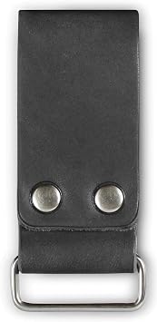 American Bench Craft Tool Belt Loop - For Tape Measure, Drills, Clipped Tools Black