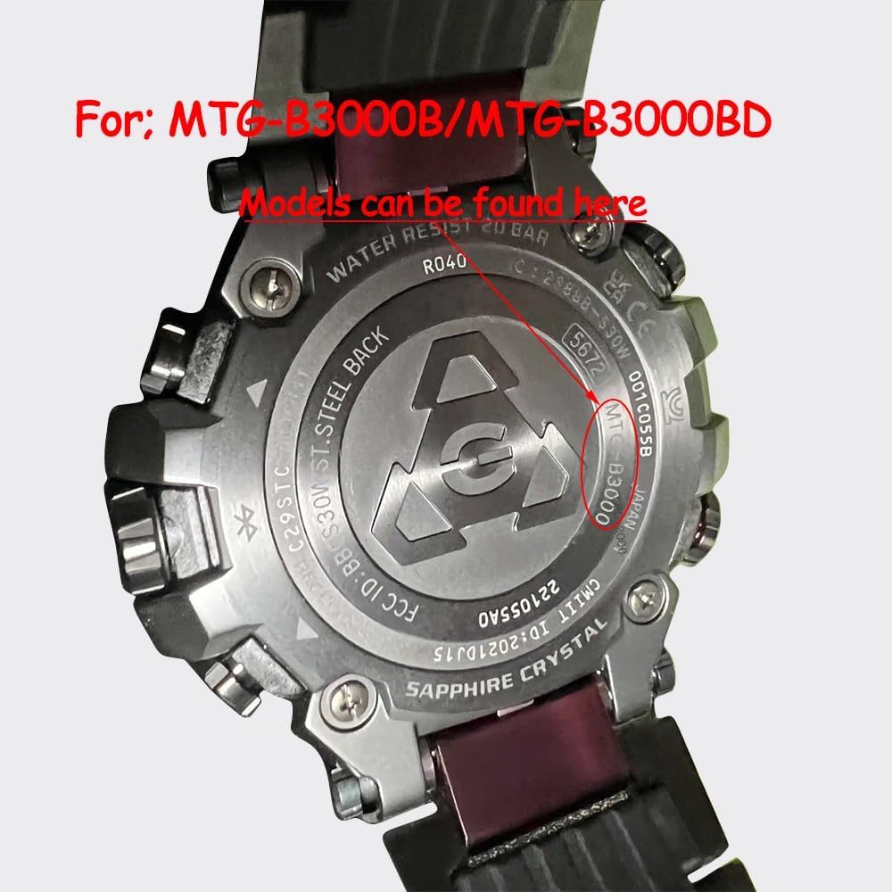 Amazon.com: Replacement Band Compatible with Casio MTG-B3000 MT-G