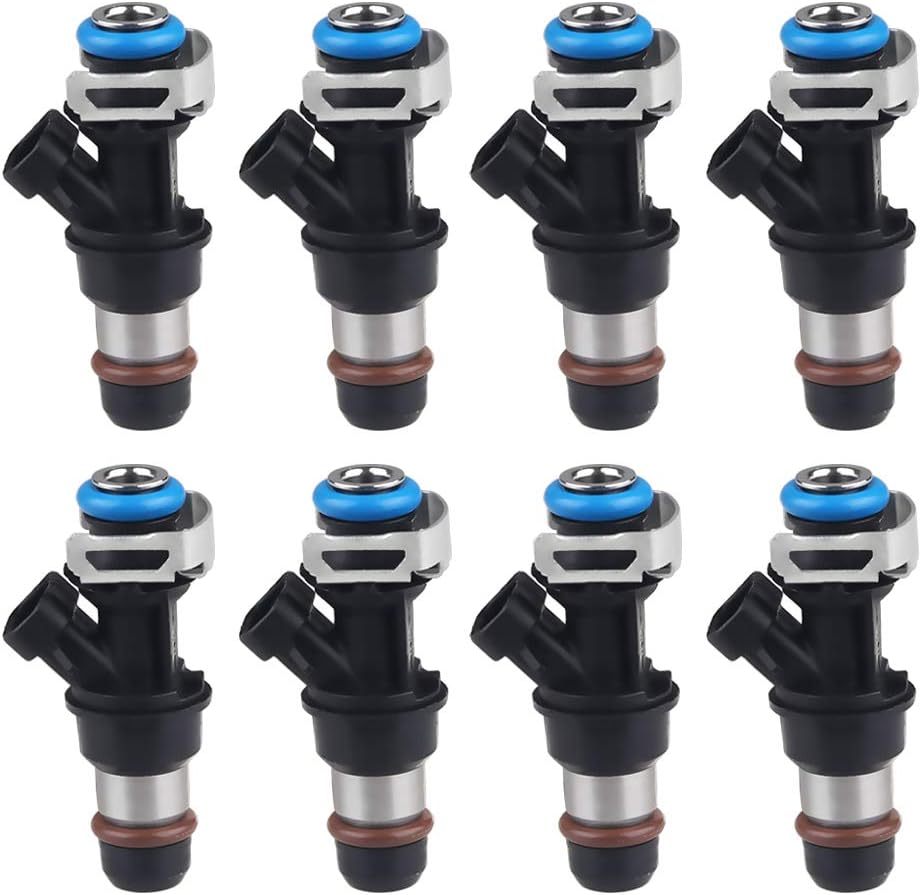 JDMON Fuel Injectors Compatible with Chevy Silverado 1500 2500 3500