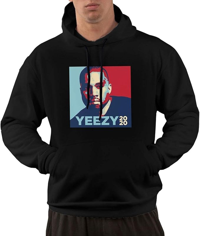 BACADI Kanye West for President Hoodies Crewneck Long