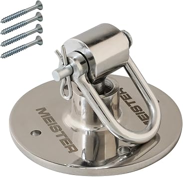 Meister Speed Bag Swivel - Stainless Steel Mount w/ 360 Ball Bearings