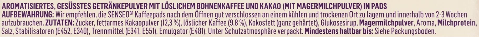 Douwe Egberts SENSEO Cappuccino Choco - Café Capuchino