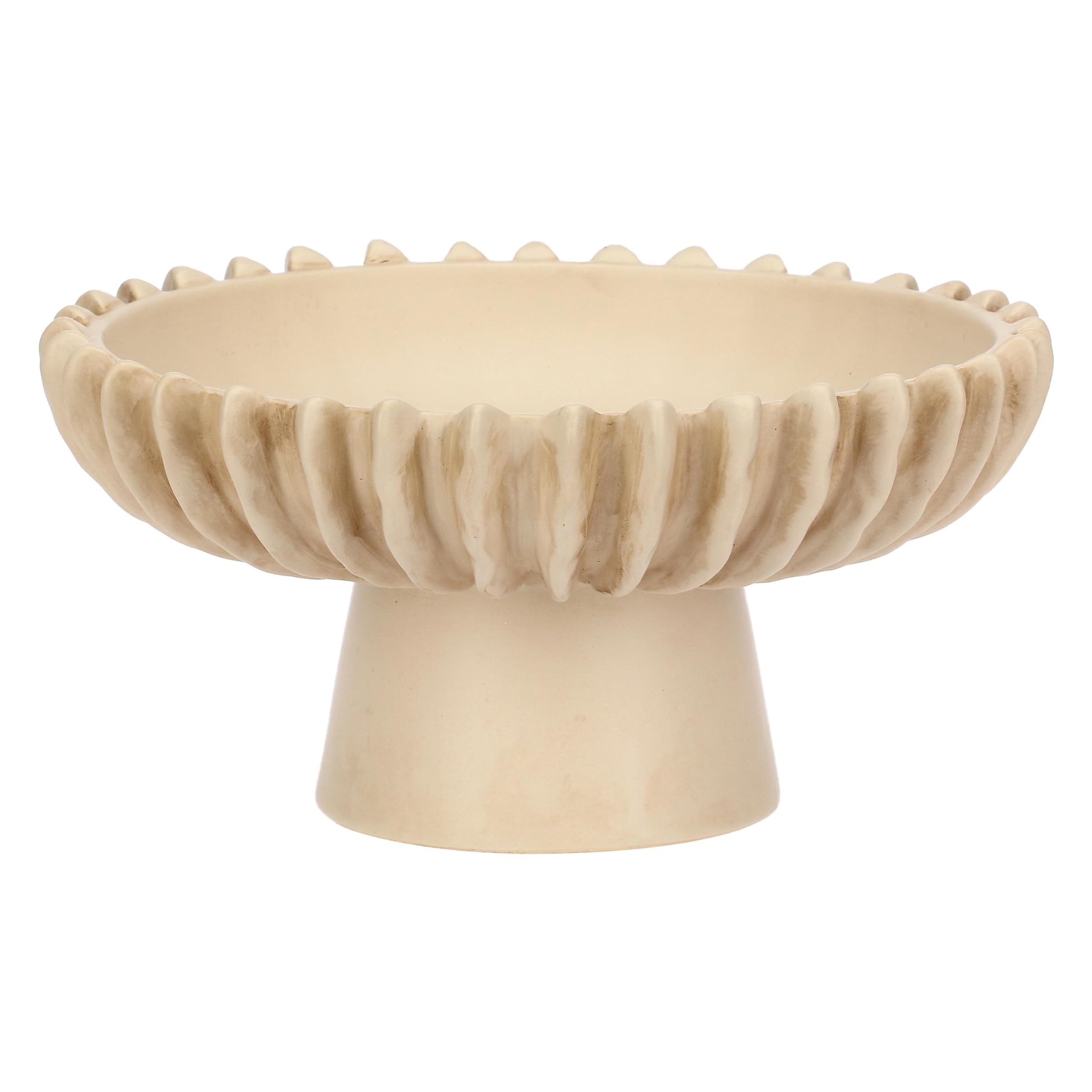 Thun Centrotavola, Stoneware, Collezione Mare da Amare, 26 x 26 x 13,5 cm
